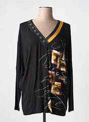 T-shirt noir ALAIN MURATI pour femme seconde vue