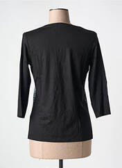 T-shirt noir FRANK WALDER pour femme seconde vue