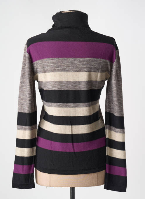 Pull col roulé gris FUEGO WOMAN femme