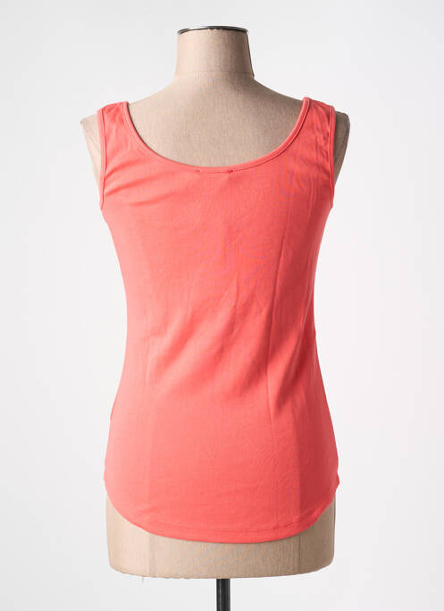 Débardeur orange MARBLE pour femme