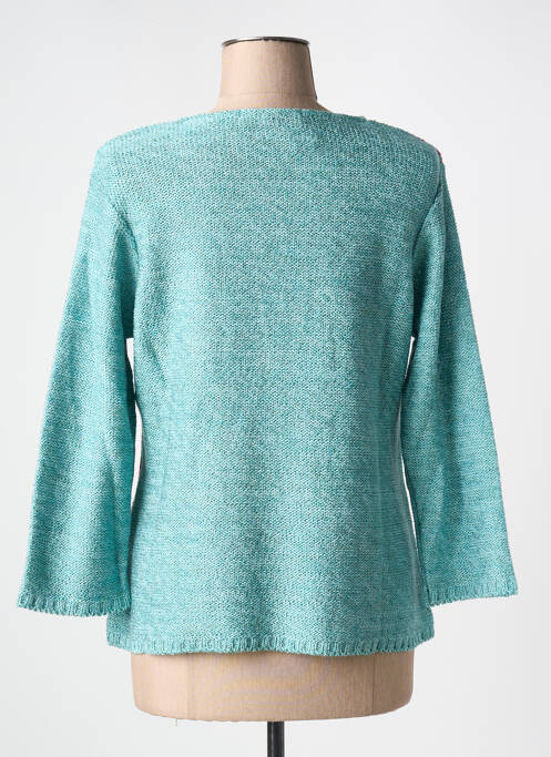 Pull bleu LA BALADE D'URSULE pour femme