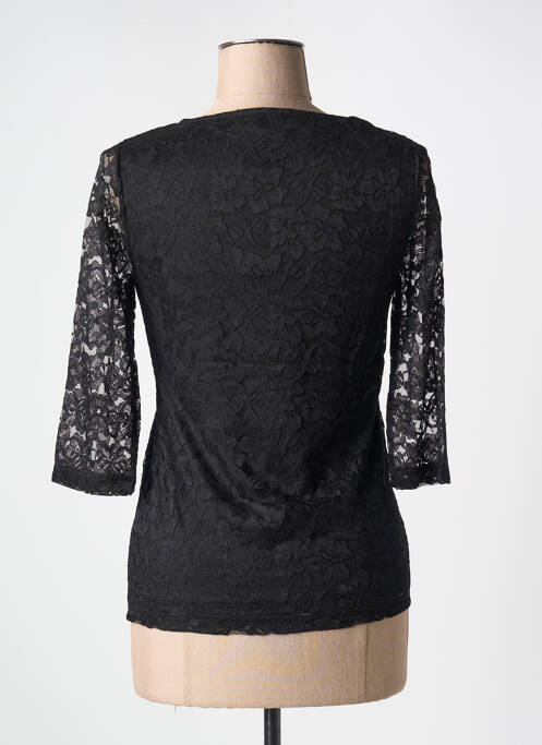 Top noir MARBLE pour femme