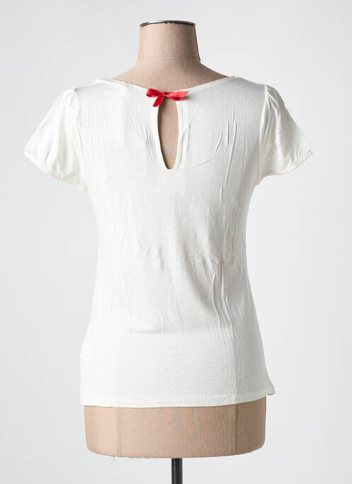 T-shirt beige POUSSIERE D'ETOLE pour femme