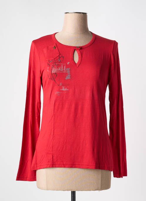 T-shirt rouge COTE ANGLAISE pour femme
