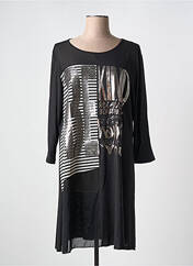 Robe courte noir POUSSIERE D'ETOLE pour femme seconde vue