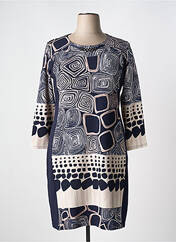 Robe mi-longue bleu GEVANA pour femme seconde vue