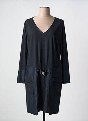 Robe mi-longue noir DECA pour femme