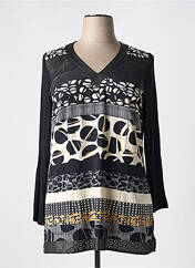 Tunique manches longues noir GUY DUBOUIS pour femme seconde vue