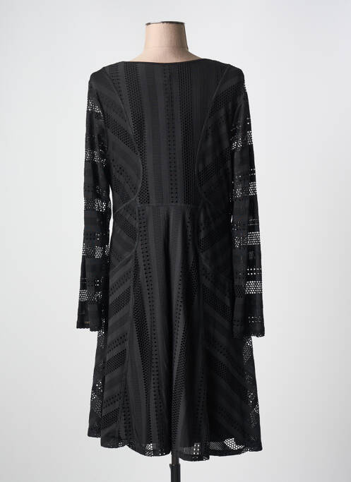 Robe mi-longue noir DECA pour femme