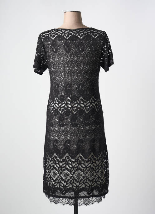 Robe mi-longue noir FRED SABATIER pour femme