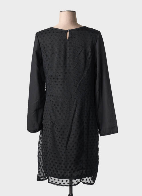 Robe mi-longue noir JAC JAC pour femme