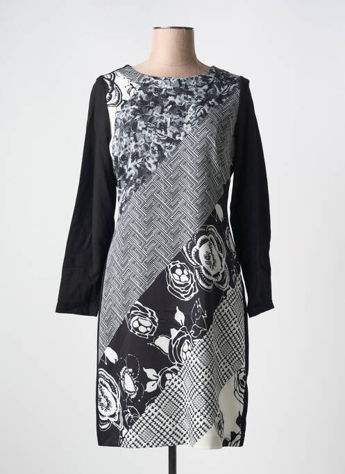 Robe mi-longue noir MERI & ESCA pour femme