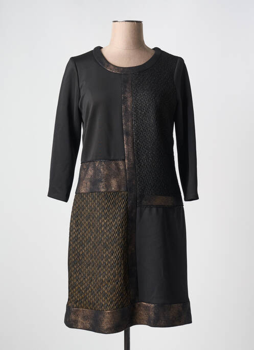 Robe mi-longue noir MERI & ESCA pour femme