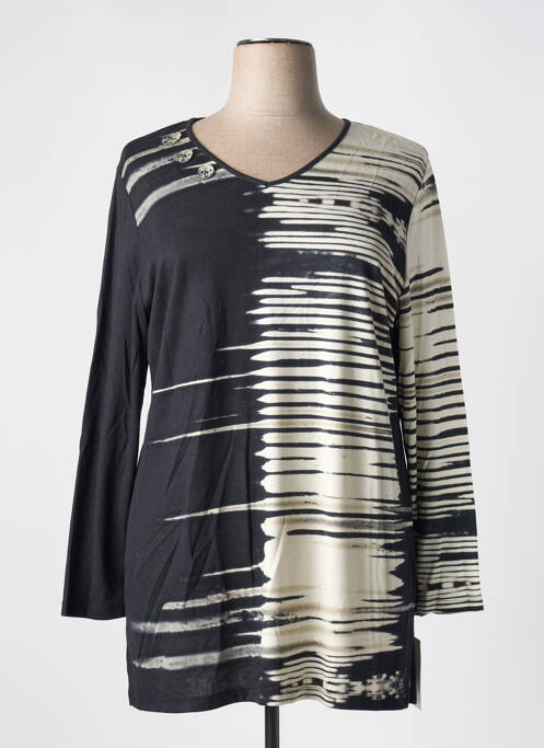 Tunique manches longues noir MERI & ESCA pour femme