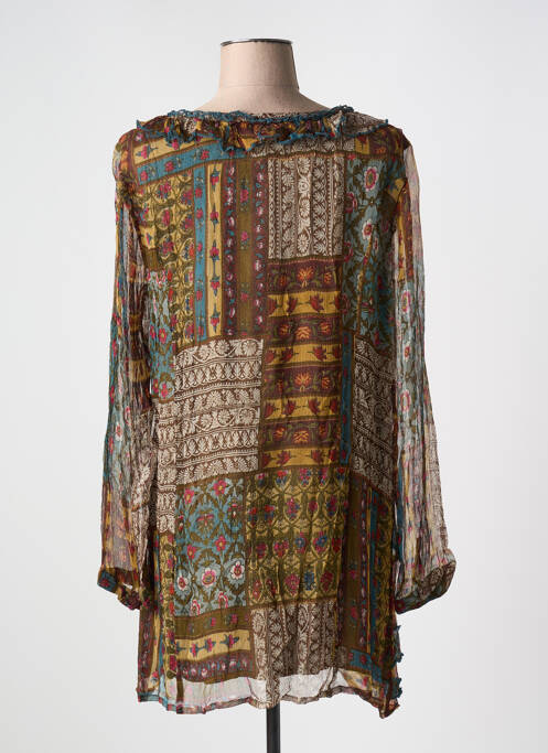 Tunique manches longues vert AGATHE & LOUISE pour femme