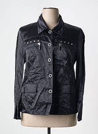 Veste casual col chemisier noir FRANK WALDER femme