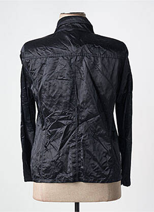 Veste casual col chemisier noir FRANK WALDER femme