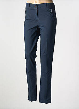 Pantalon slim poches bleu ABSOLUTION femme