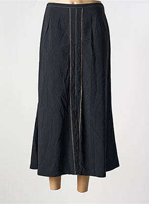 Jupe longue fermeture zip latéral noir ET DIEU CREA LA FEMME femme