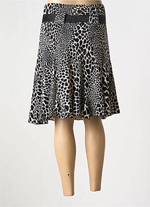 Jupe short noir UN TEMPS POUR ELLE femme