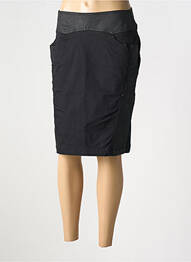Jupe mi-longue coupe droite noir MERI & ESCA femme