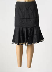 Jupe mi-longue noir FUEGO WOMAN pour femme seconde vue