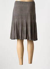 Jupe mi-longue noir UN TEMPS POUR ELLE pour femme seconde vue