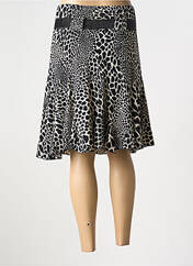 Jupe short noir UN TEMPS POUR ELLE pour femme seconde vue