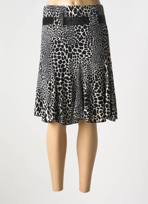 Jupe short noir UN TEMPS POUR ELLE femme