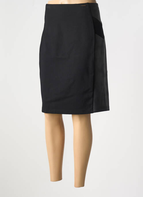 Jupe mi-longue noir FRED SABATIER pour femme