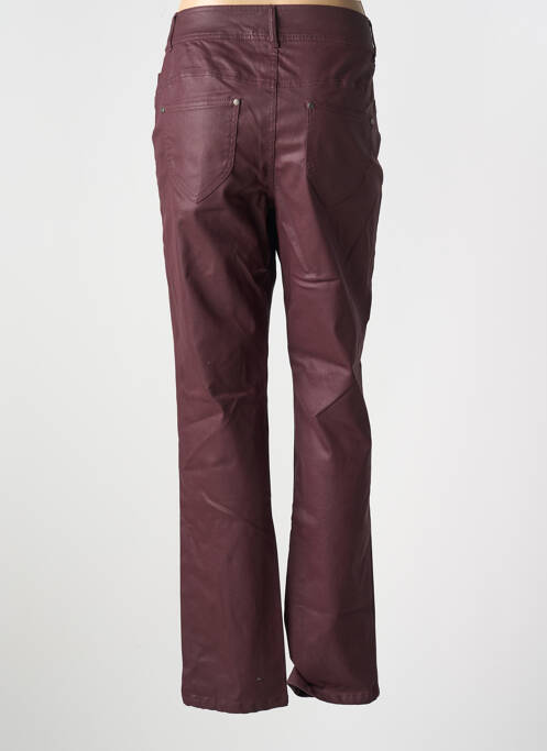 Pantalon droit violet MERI & ESCA pour femme
