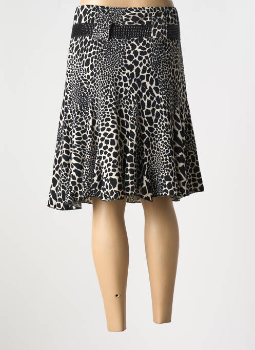 Jupe short noir UN TEMPS POUR ELLE femme