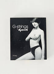 String noir GOSSARD pour femme seconde vue