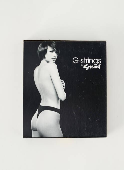 String noir GOSSARD pour femme