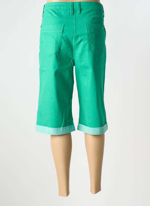 Bermuda vert SHEEGO pour femme