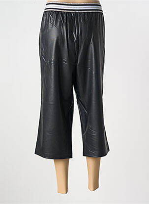 Pantacourt stretch taille normale noir SHEEGO femme