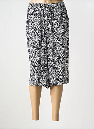 Bermuda taille élastique taille normale noir SHEEGO femme