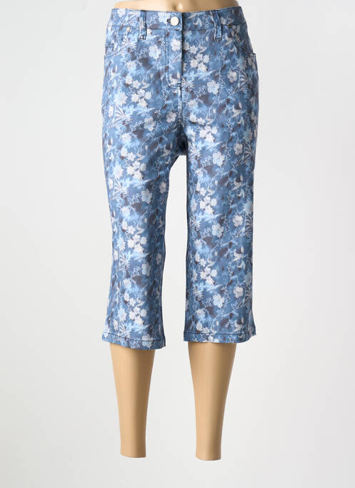 Pantacourt bleu SHEEGO pour femme