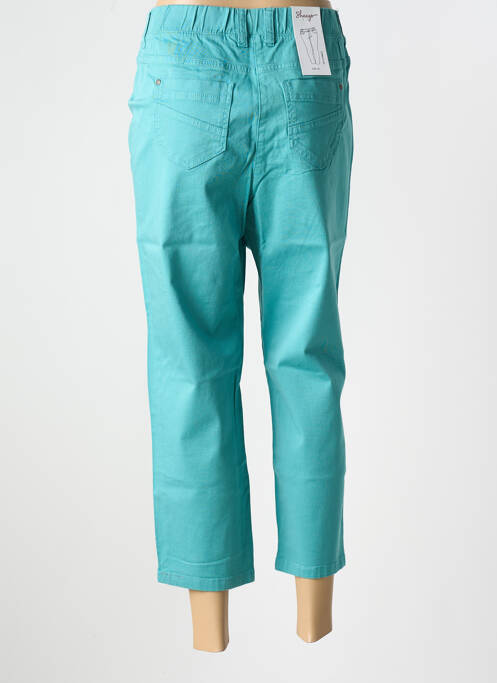 Pantalon 7/8 vert SHEEGO pour femme