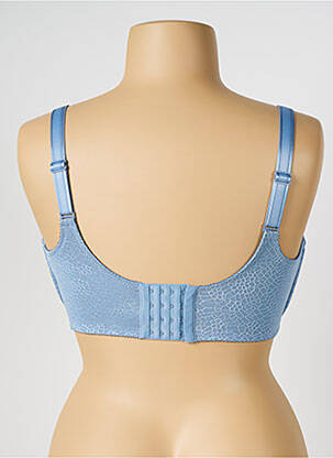Soutien-gorge broderie haut soutien-gorge emboitant bleu CHANTELLE femme