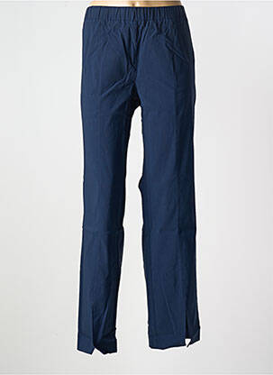 Pantalon droit stretch taille normale bleu SHEEGO femme