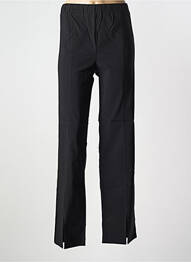 Pantalon droit stretch taille normale noir SHEEGO femme