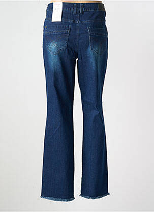 Jeans coupe droite stretch taille normale bleu SHEEGO femme