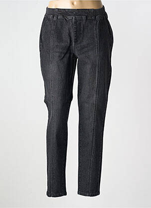 Jegging tissage denim taille normale noir SHEEGO femme