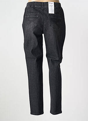 Jegging délavé taille normale noir SHEEGO femme