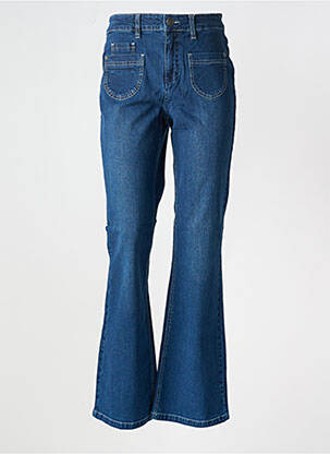 Jeans bootcut bleu SHEEGO pour femme