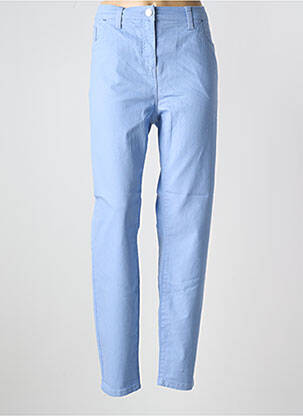 Jeans coupe slim bleu SHEEGO pour femme