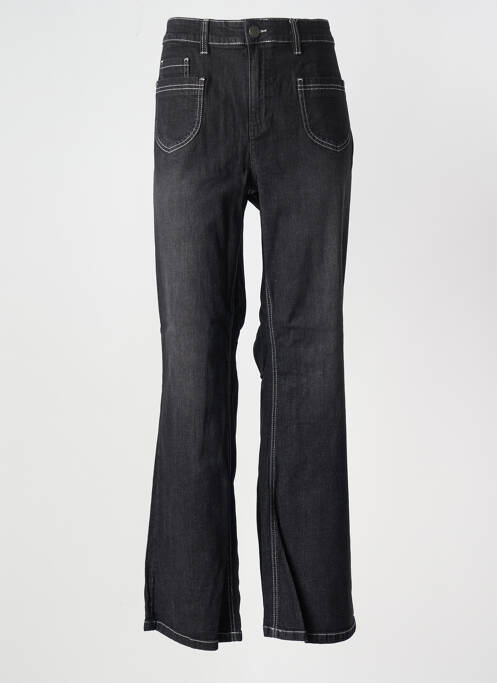 Jeans bootcut noir SHEEGO pour femme