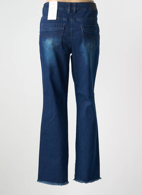 Jeans coupe droite bleu SHEEGO pour femme