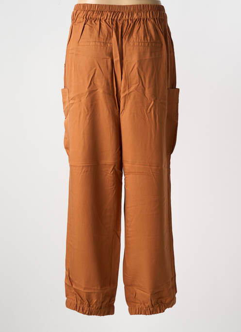 Pantalon cargo orange SHEEGO pour femme